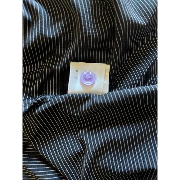 Peter Millar | Summer Comfort Black & White Stripe Polo Shirt Size XXL - Picture 3 of 7